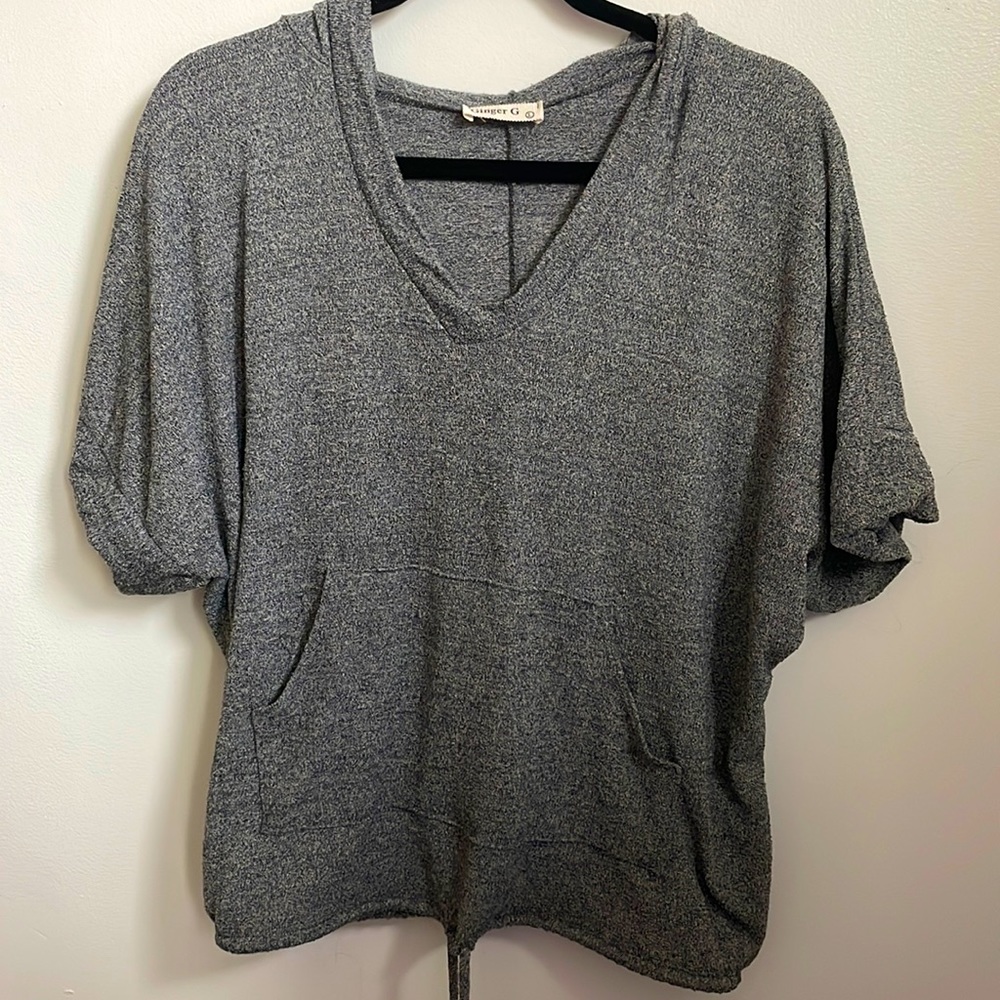 Workout top grey